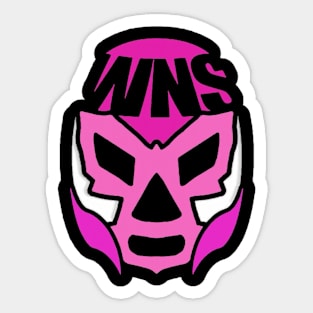 WNS Pink Mask Sticker